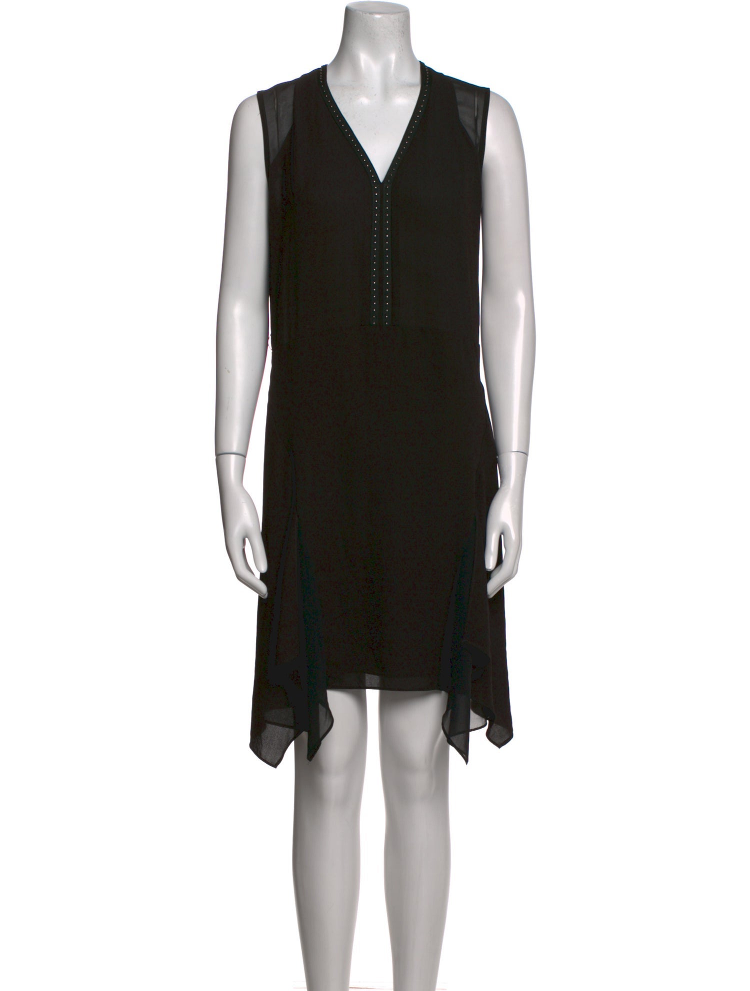 AllSaints V-Neck Mini Dress