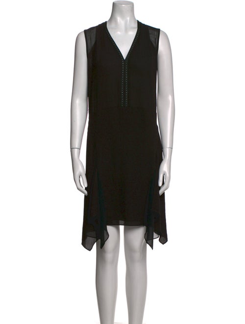 AllSaints V-Neck Mini Dress
