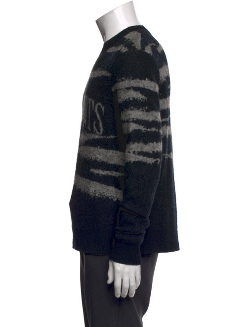 AllSaints Wool Printed Pullover