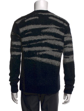 AllSaints Wool Printed Pullover