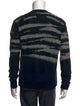 AllSaints Wool Printed Pullover