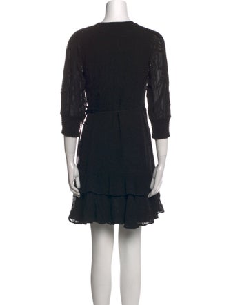 AllSaints V-Neck Mini Dress