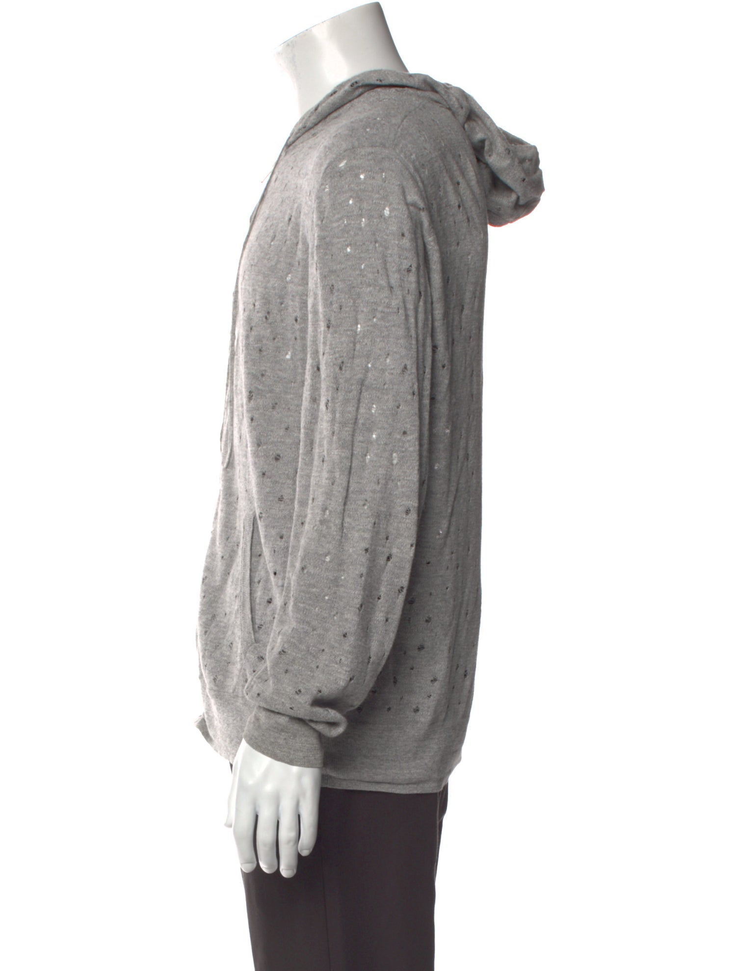 AllSaints Mock Neck Long Sleeve Cardigan