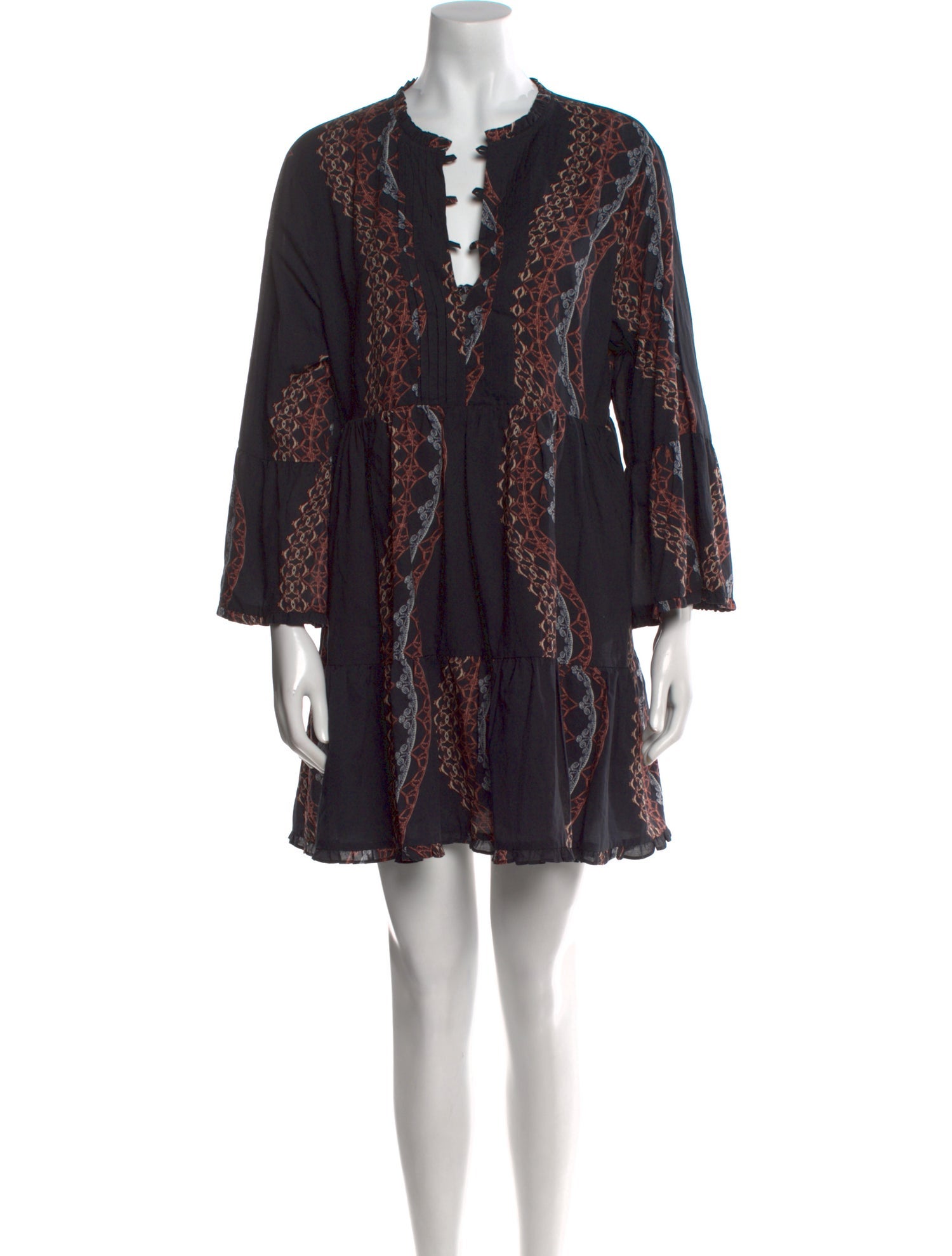 AllSaints Paisley Print Mini Dress