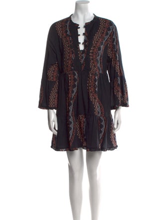 AllSaints Paisley Print Mini Dress
