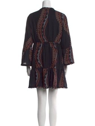 AllSaints Paisley Print Mini Dress