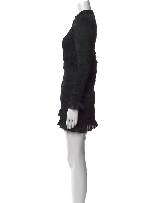 AllSaints Mock Neck Mini Dress
