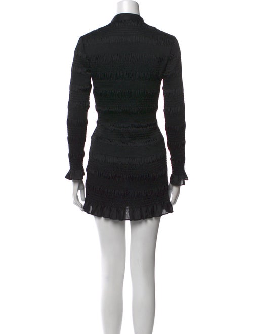 AllSaints Mock Neck Mini Dress