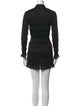 AllSaints Mock Neck Mini Dress