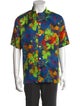 AllSaints Floral Print Short Sleeve Shirt