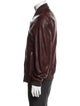 AllSaints Leather Bomber Jacket