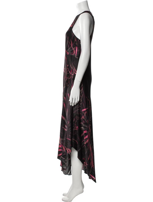 AllSaints Printed Long Dress