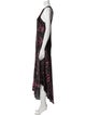 AllSaints Printed Long Dress