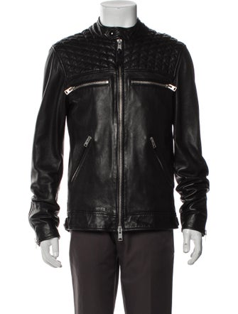 AllSaints Leather Moto Jacket