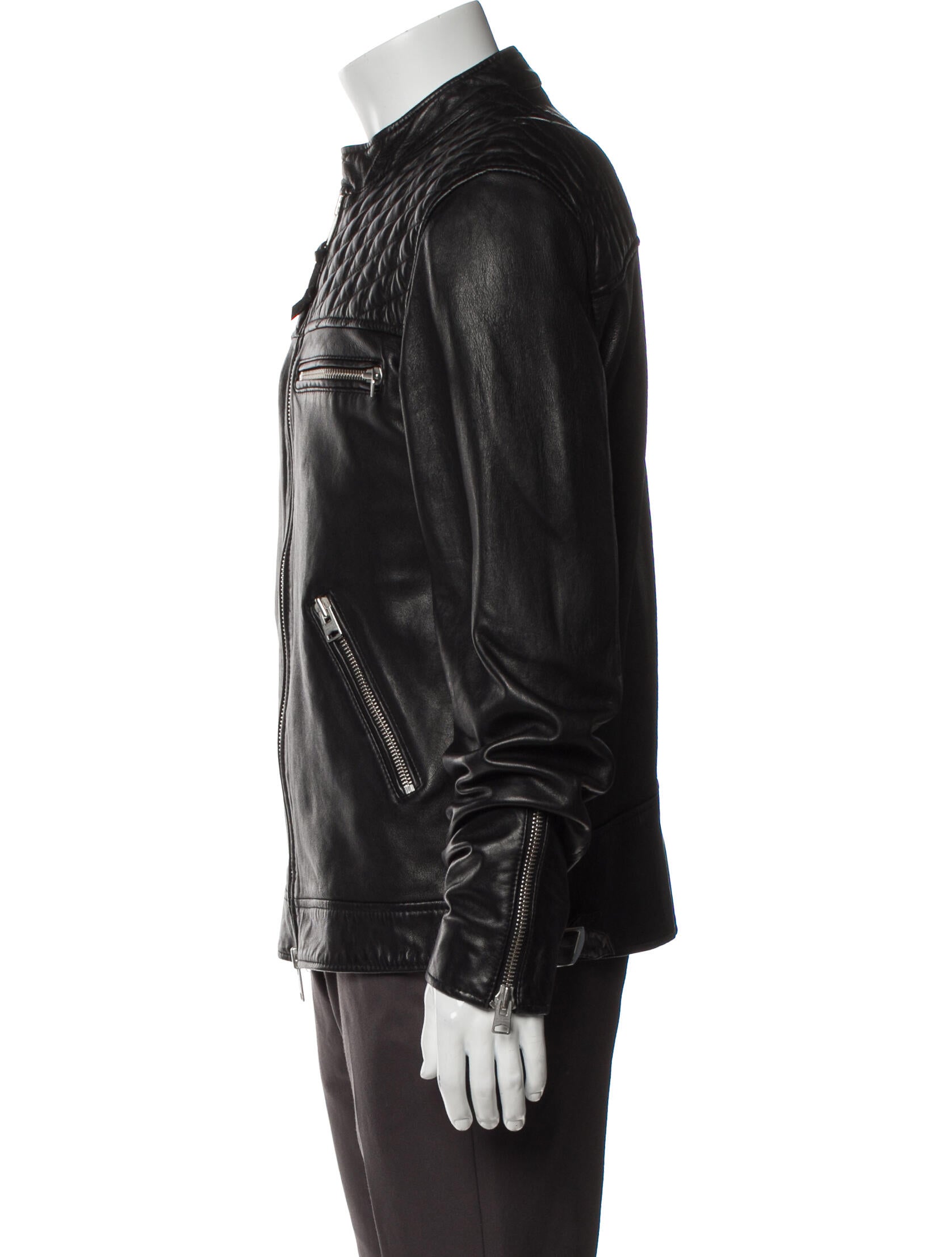 AllSaints Leather Moto Jacket