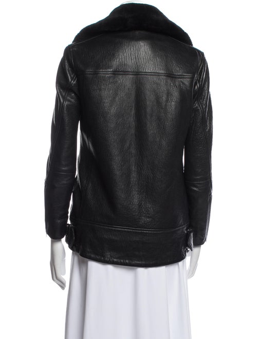 AllSaints Leather Faux Fur Jacket