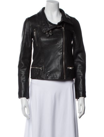 AllSaints Leather Biker Jacket