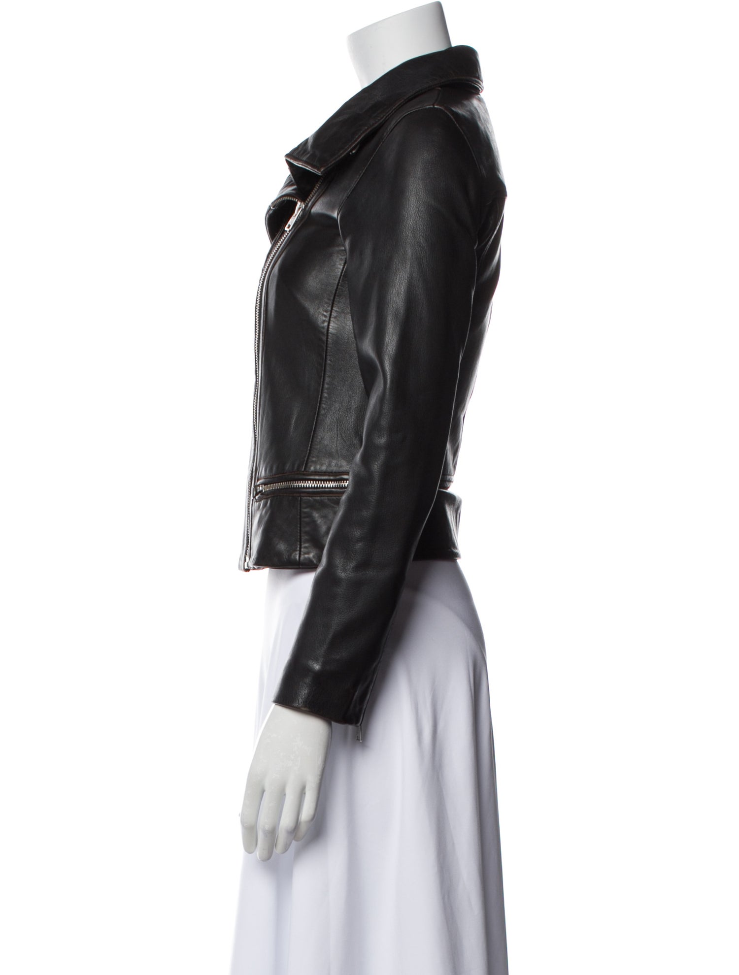 AllSaints Leather Biker Jacket