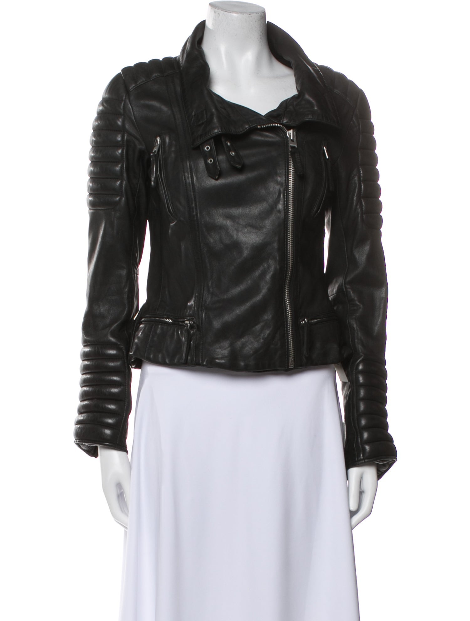 AllSaints Leather Biker Jacket