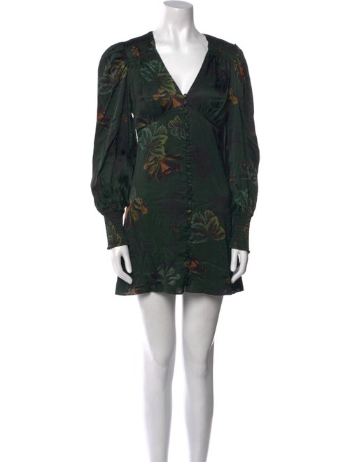 AllSaints Silk Long Dress