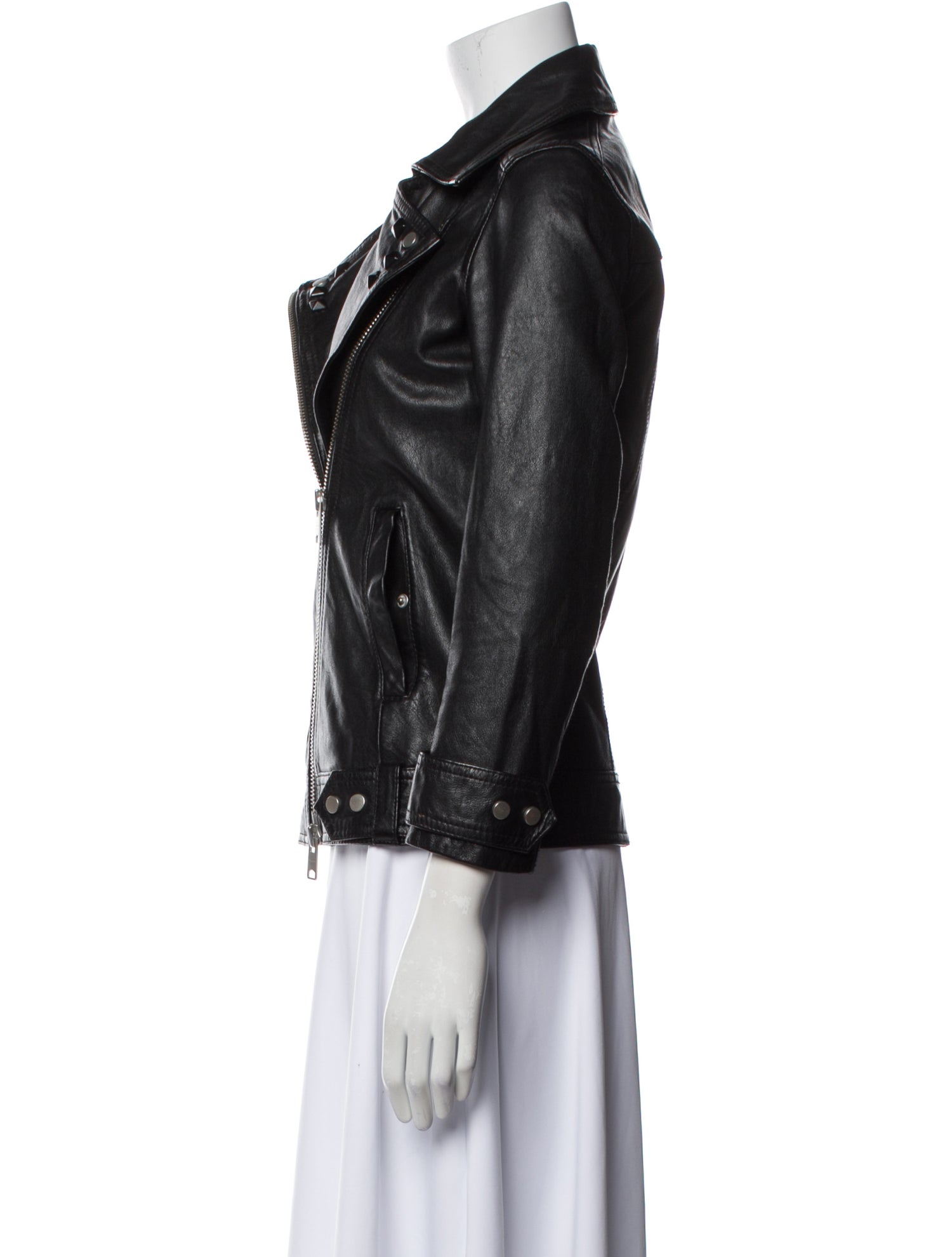 AllSaints Leather Biker Jacket