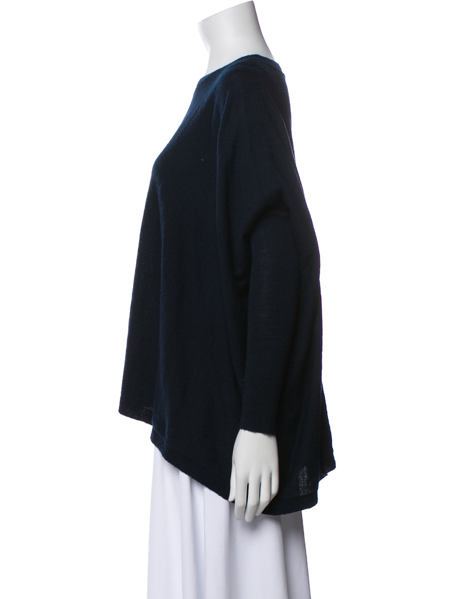 AllSaints Merino Wool Bateau Neckline Sweater