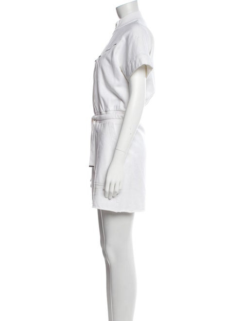 AllSaints Mock Neck Romper