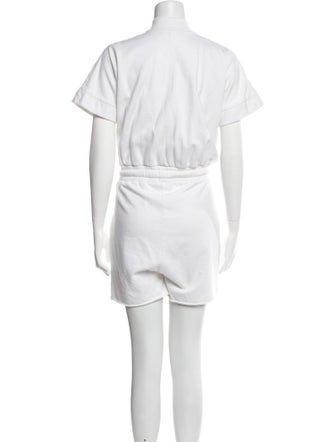 AllSaints Mock Neck Romper