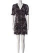 AllSaints Floral Print Mini Dress