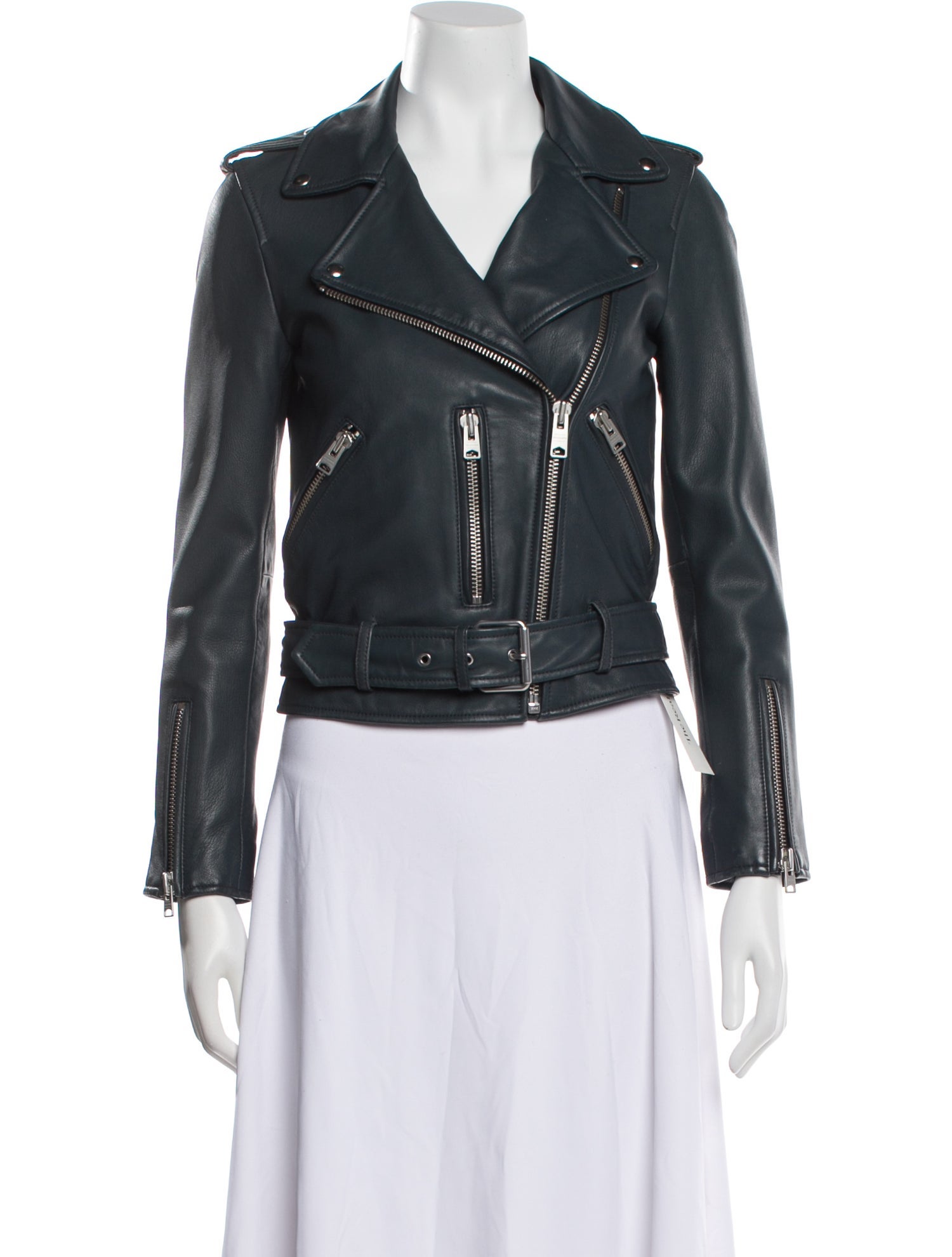 AllSaints Leather Biker Jacket