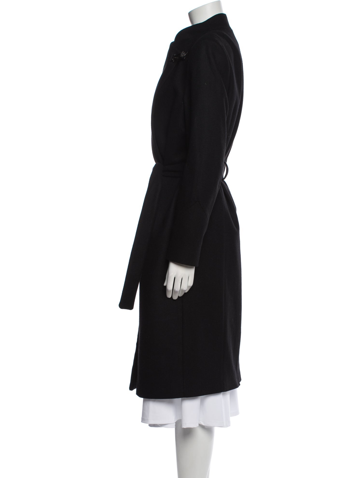 AllSaints Wool Trench Coat