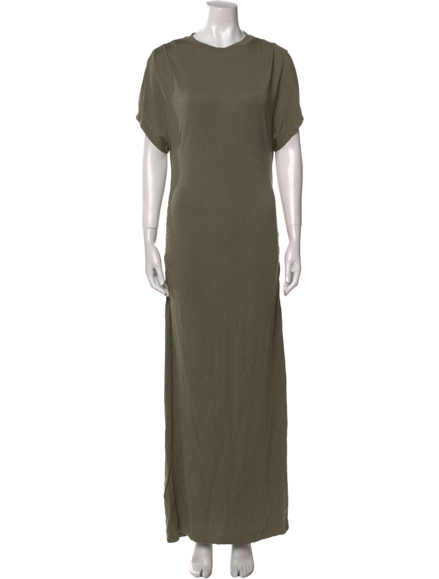 AllSaints Crew Neck Long Dress