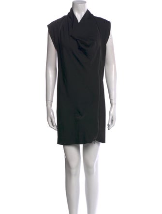 AllSaints Cowl Neck Mini Dress