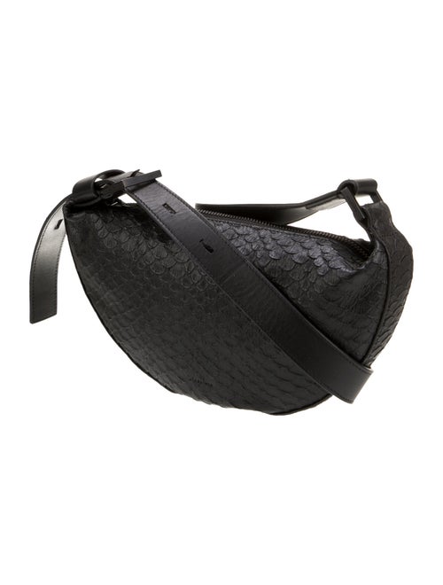 AllSaints Embossed Leather Crossbody Bag