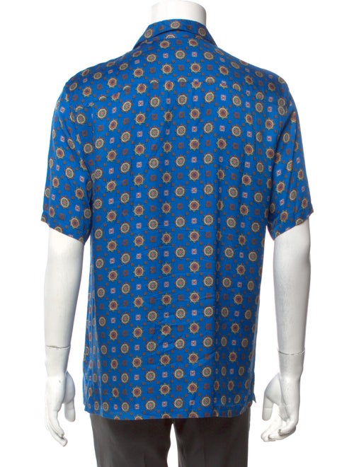 AllSaints Floral Print Short Sleeve Shirt