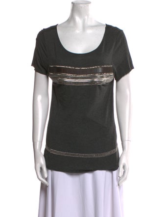 AllSaints Scoop Neck Short Sleeve T-Shirt