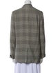 AllSaints Plaid Print Blazer