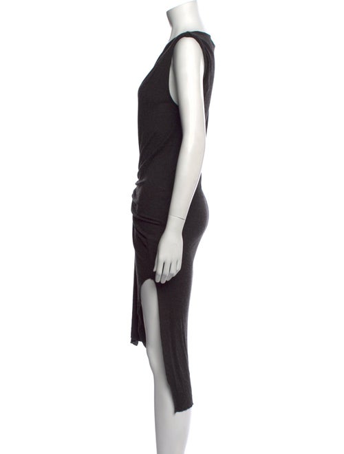 AllSaints Bateau Neckline Midi Length Dress