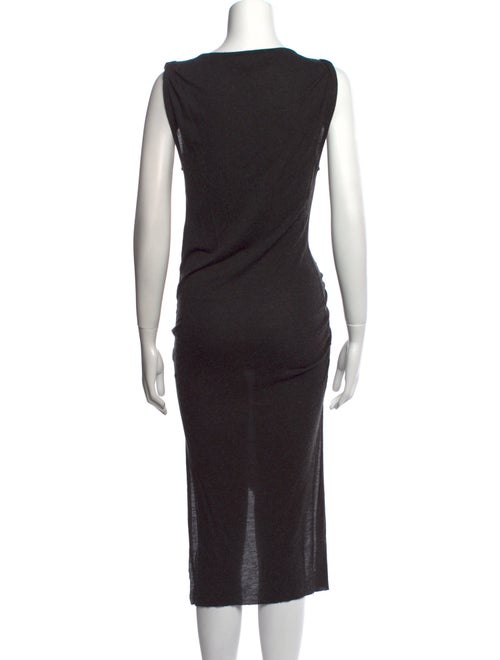 AllSaints Bateau Neckline Midi Length Dress