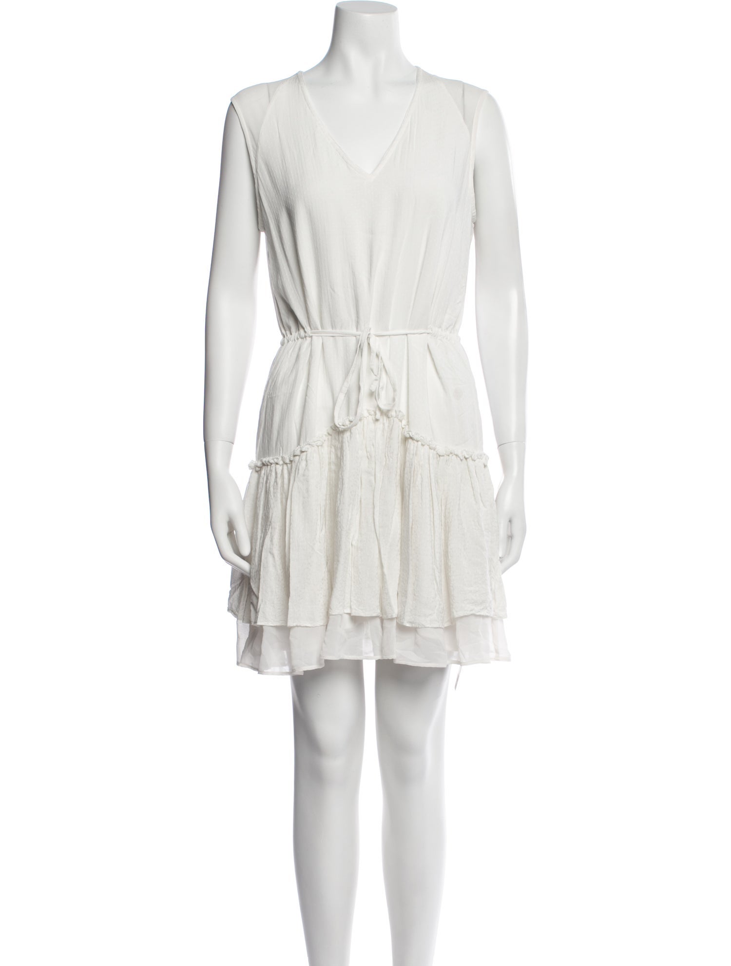 AllSaints V-Neck Mini Dress