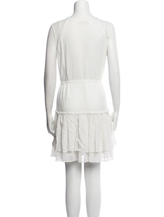 AllSaints V-Neck Mini Dress