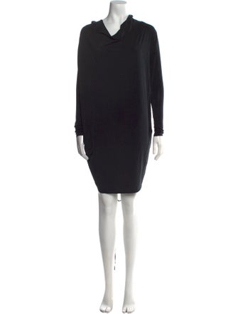 AllSaints Cowl Neck Mini Dress