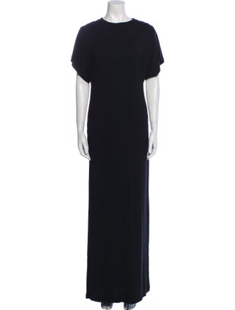 AllSaints Crew Neck Long Dress