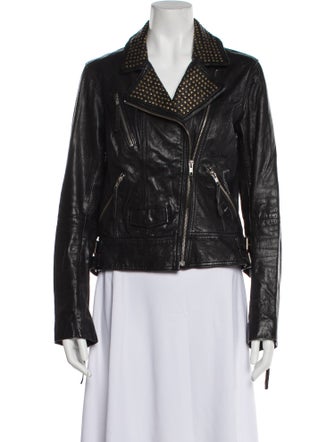 AllSaints Leather Biker Jacket