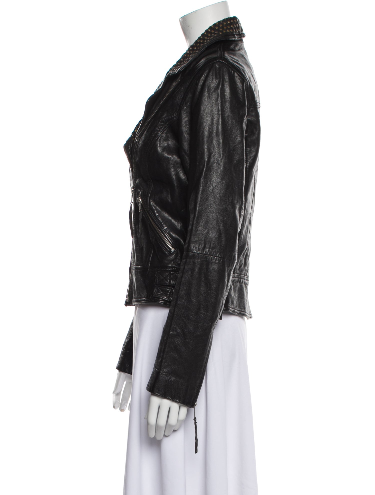 AllSaints Leather Biker Jacket