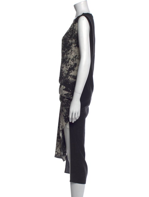 AllSaints Silk Midi Length Dress