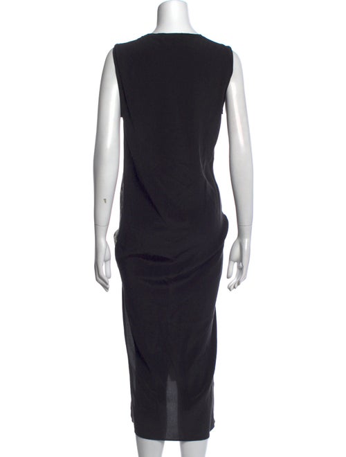 AllSaints Silk Midi Length Dress