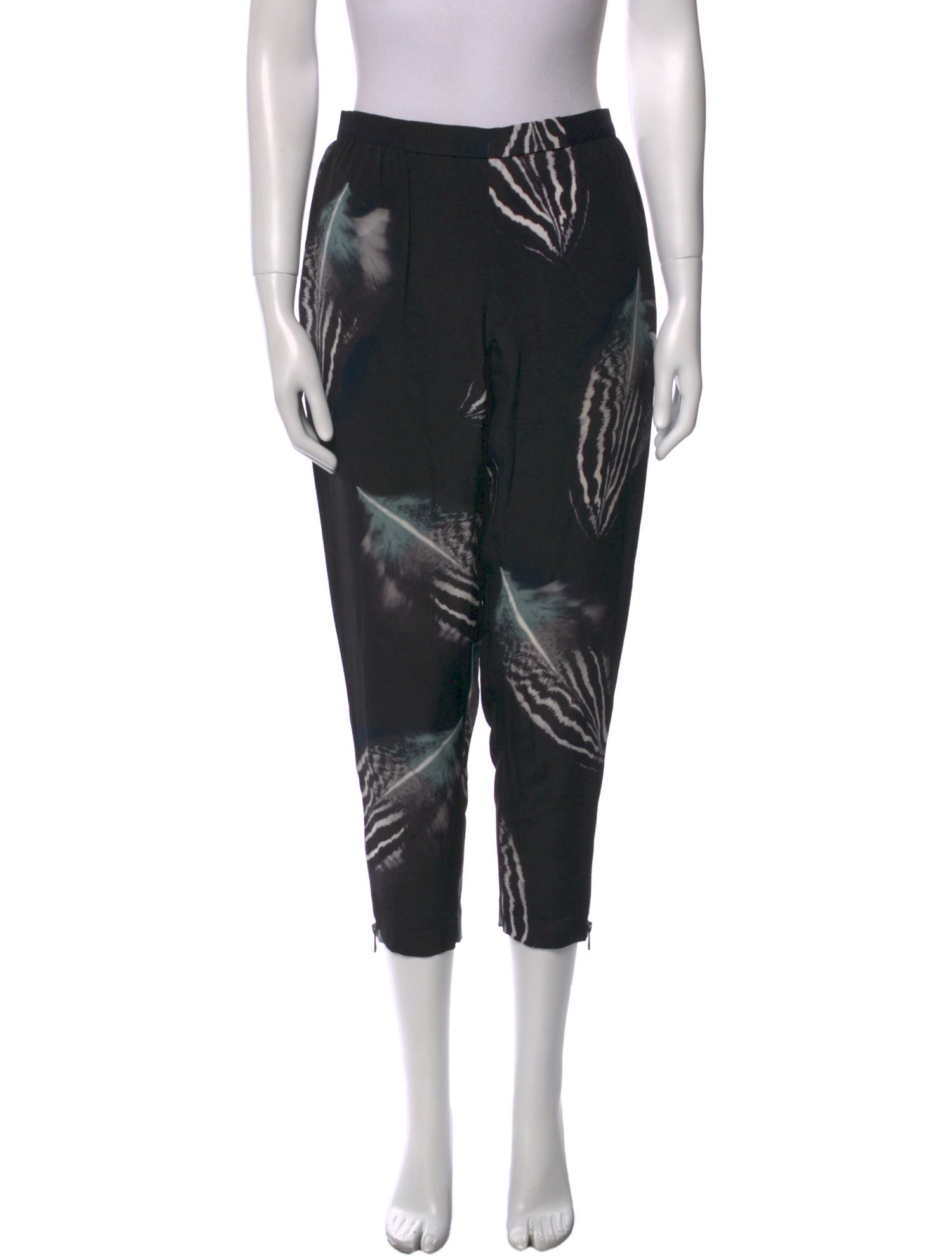 AllSaints Silk Skinny Leg Pants