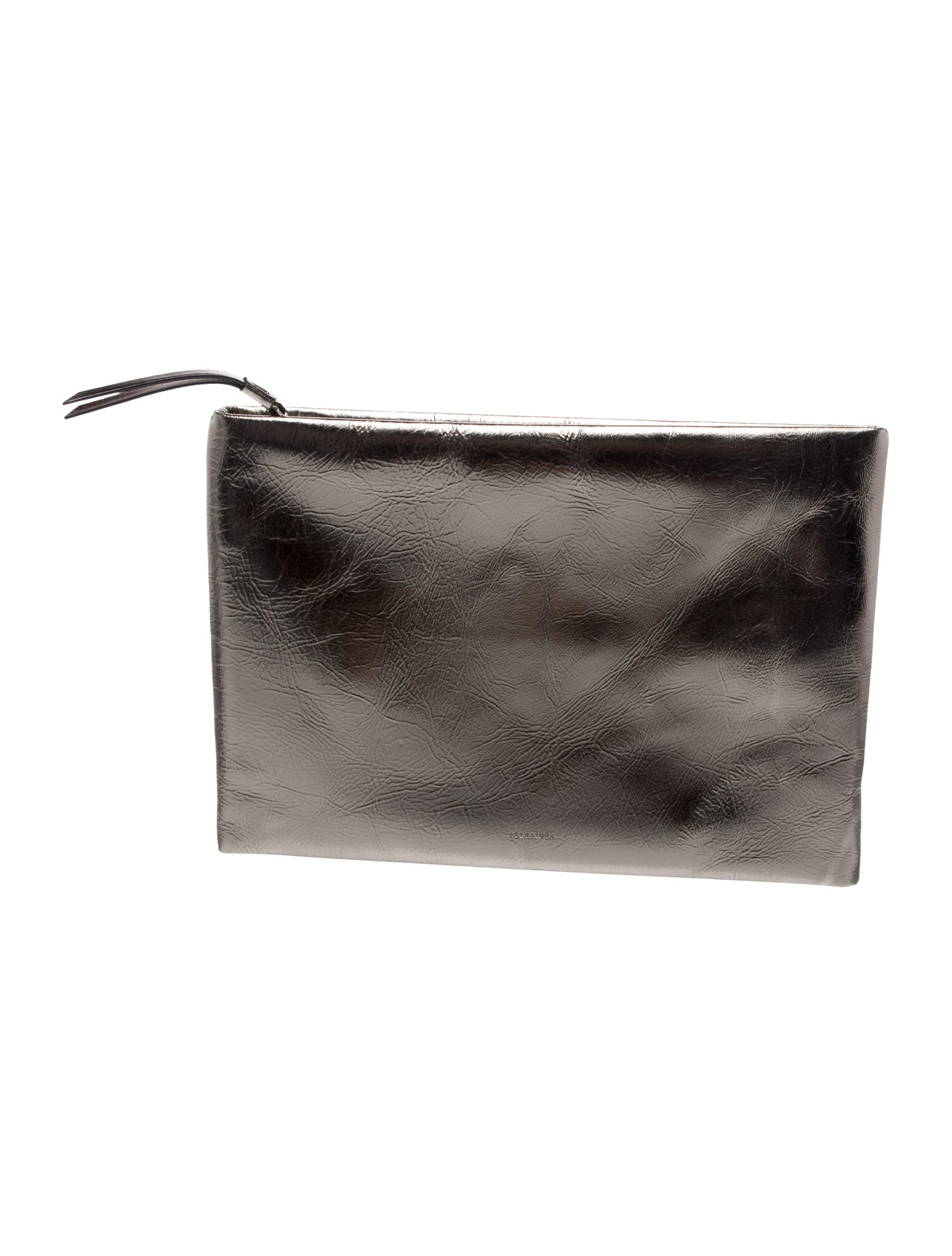 AllSaints Patent Leather Clutch
