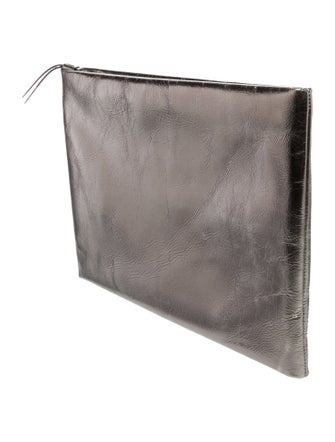 AllSaints Patent Leather Clutch
